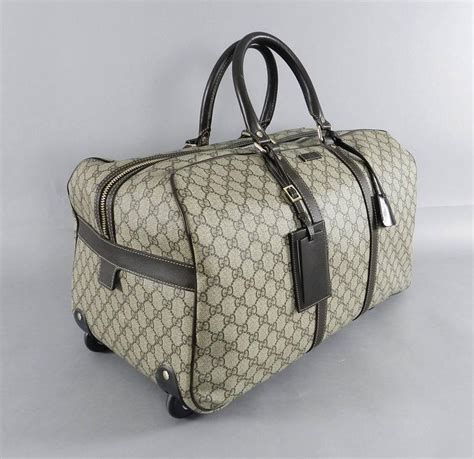 gucci travel tote bag|gucci travel bag with wheels.